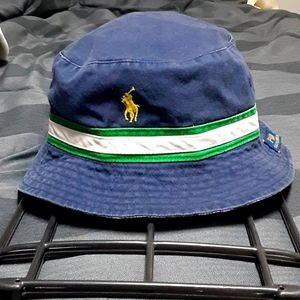 Ralph Lauren polo reversible bucket hat
